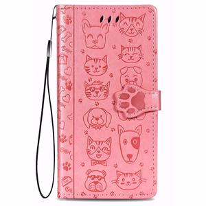 Чехол Cat-Dog Samsung A346 A34 5G розовый