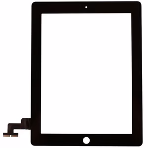 Puuteekraan ühilduv Apple iPad 2 must HQ2