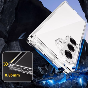 Tech-Protect FlexAir Hybrid Ümbris jaoks Samsung Galaxy Z Fold 7 - Läbipaistev