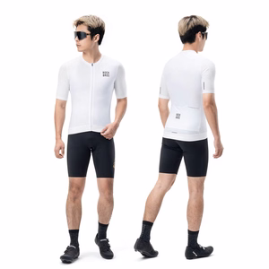 Rockbros 15200025 Short Sleeve Cycling Jersey Size S - White