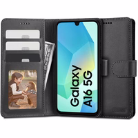Tech-Protect Wallet Ümbris jaoks Samsung Galaxy A16 4G / 5G - must