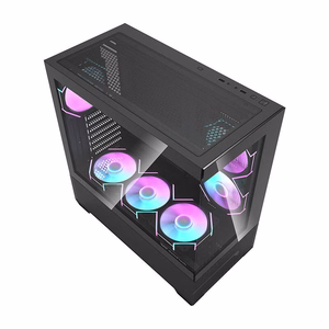 Darkflash DS900 AIR computer ümbris (must) + 6 ARGB fans