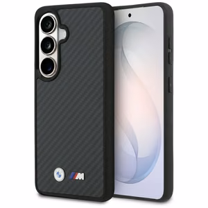 BMW ümbris Magnetic Kevlar koos Logo-ga Samsung Galaxy S26 jaoks must