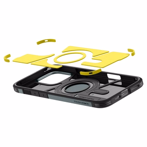 Spigen Tough Armor MagSafe Ümbris with Stand jaoks iPhone 16 Pro - Roheline