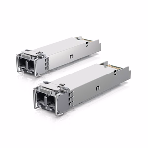 Ubiquiti UF-MM-1G SFP Multi-Mode Fiber Dual LC 10/100/1000 Mbit/s Wavelength 850 nm Maximum transfer distance 550 m 0 to +70C