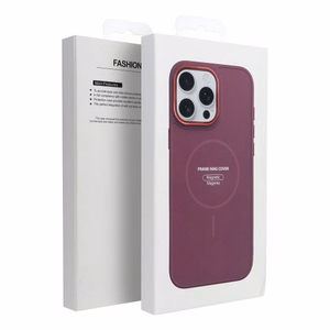 FRAME MAG COVER Ümbris compatible koos MagSafe jaoks IPHONE 17 magenta