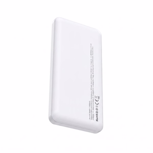 Wozinsky Wpower WPBBK-3 10000 mAh 10W akupank, 2x USB-A 2A, valge