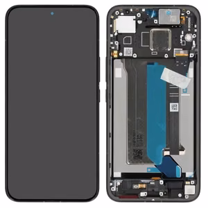 Xiaomi Poco X8 Pro Max 5G original black display assembly with touchscreen and frame (service pack)