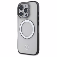 Mercedes Printed Logo MagSafe Ümbris jaoks iPhone 16 Pro Max - Clear