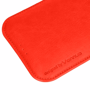 Vennus Deko Ümbris (Size 16) jaoks Iphone 15/15 Pro/16/16 Pro/Samsung S24/S25 RED