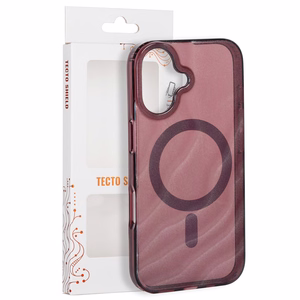 Tecto Shield Desert Mag ümbris mudelile iPhone 17 6,3", mahagonivärvi