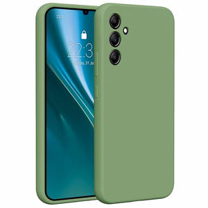 Etteri Silicone ümbris jaoks Samsung Galaxy A34 5G light roheline