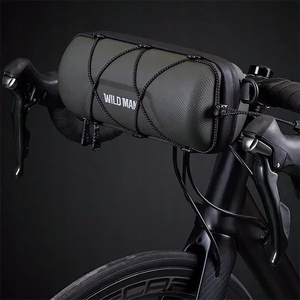 WILDMAN reisikott jalgratta juhtrauale lukuga, 2L, GD7X, roheline