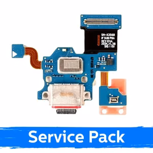 Laadimispesa seadmele Samsung X350 / X356 Tab Active5 Pro lintkaabliga / plaat (Service Pack)