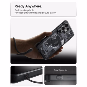 Spigen Ultra Hybrid Mag MagSafe Ümbris for Samsung Galaxy S26 Ultra Zero One - Clear must