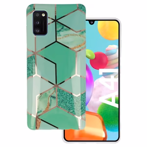 Cosmo Marble Ümbris jaoks Samsung Galaxy A41 Design 2