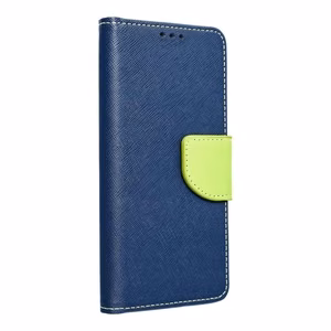 FANCY Kaaned Ümbris jaoks XIAOMI Redmi Note 13 Pro 4G tumesinine / lime