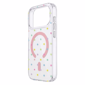Bubble Dots Mag чехол для iPhone 12 / 12 Pro 6,1", белый