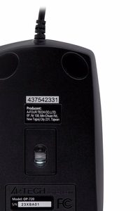 A4Tech OP-720 hiir USB Type-A optiline 800 DPI