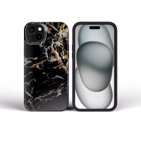 Ümbris jaoks iPhone 15 Forcell F-Protect Mirage compatible with Magsafe Military Drop-Test must marble