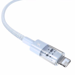 Baseus Gem USB-A kuni Lightning 2.4A kiirlaadimiskaabel 2 m, sinine
