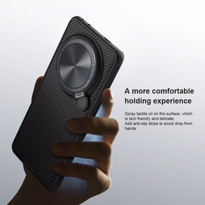 Nillkin CamShield Prop Camera Protective Ümbris jaoks Oppo Find X6 Pro must