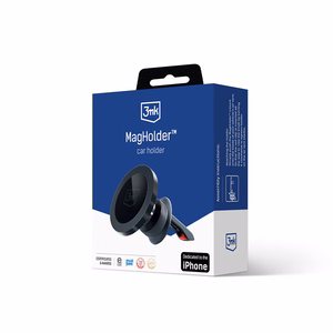 Car phone hoidja 3mk MagHolder, jaoks using on ventilation grille, magnetic fixing