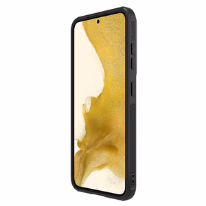 Чехол Nillkin Synthetic Fiber S для Samsung Galaxy S23+ с защитой камеры чёрный