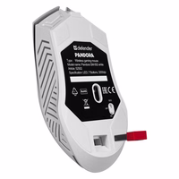 WIRELESS MOUSE DEFENDER PANDORA RF valge 3200dpi 7P