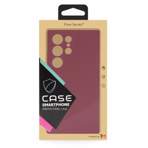 Phone Ümbris "TM Pure Silicone" jaoks Apple iPhone 13 Pro / Plum / (Blister)