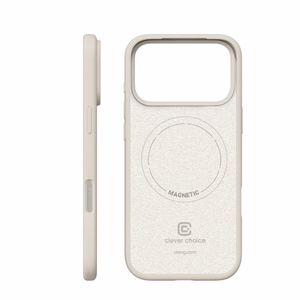 Crong Color Cover Magnetic MagSafe ümbris seadmele iPhone 17 Pro Max, kivibeež