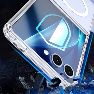 3mk Armor MagCase jaoks Samsung Galaxy Z Flip 7 - Läbipaistev