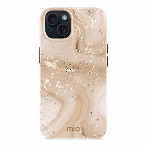 MIO Gold Marble Magsafe ümbris iPhone 15 Pro