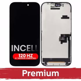 LCD ekraan sobib seadmele iPhone 16 Pro must (120Hz / INCELL / Premium) /*Removable IC*/