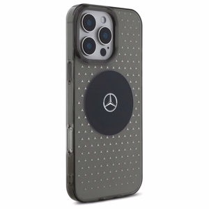 Mercedes MB Ümbris Star Pattern jaoks iPhone 16 Pro - must