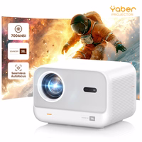 Yaber L2s LCD FullHD 1080p Multimedia Projector with JBL Speakers - valge