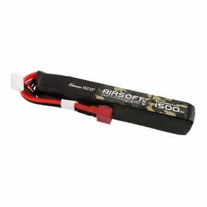 Gens Ace 25C 1500 mAh 3S1P 11,1 V airsoft-relva LiPo-aku T-pistikuga