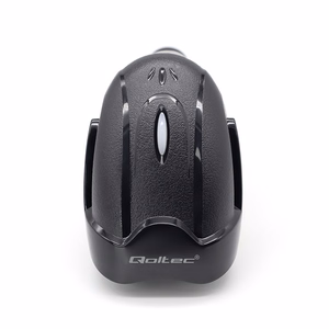 Qoltec 50856 juhtmevaba 1D/2D-vöötkoodiskanner, 2,4 GHz