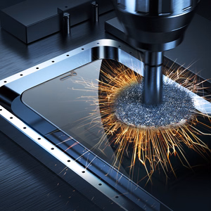 Borofone BF7 Diamond Armor Anti-spy karastatud klaas iPhone 12 Pro Max (10 tk komplekt)