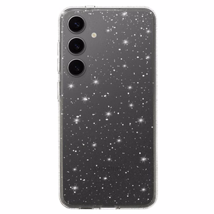 Crystal Glitter Ümbris jaoks Samsung Galaxy M34 5G Hõbedane