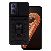 Slide Camera Armor Ümbris jaoks Realme 9i Must