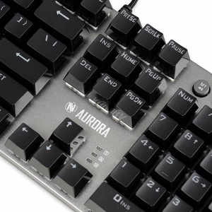 iBox Aurora K-4 klaviatuur USB QWERTY must