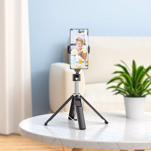 Selfie stick Hoco K18 Wave with tripod function black