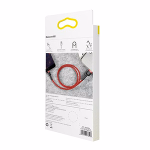 USB kaabel Baseus Cafule punane Lightning 50cm