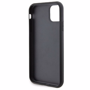 Karl Lagerfeld Gripstand Saffiano Choupette Pins чехол для iPhone 11 / Xr - чёрный