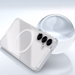 Nillkin Nature TPU Pro Magnetic Ümbris with MagSafe jaoks Samsung S25+ - valge