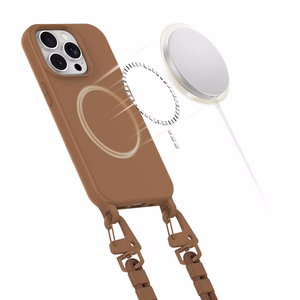 Tech-Protect MagNecklace MagSafe iPhone 15 Pro Ümbris - Brown