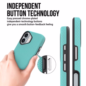 Perfectionists Triangle Mag Ümbris iPhone 16 roheline