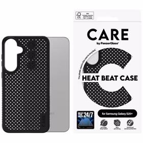CARE by PanzerGlass Feature Heat Beat Ümbris jaoks Samsung Galaxy S25+ - Must