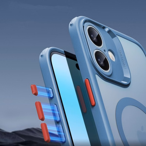 ESR Classic Pro Set Halolock MagSafe ümbris jaoks iPhone 16 - sinine